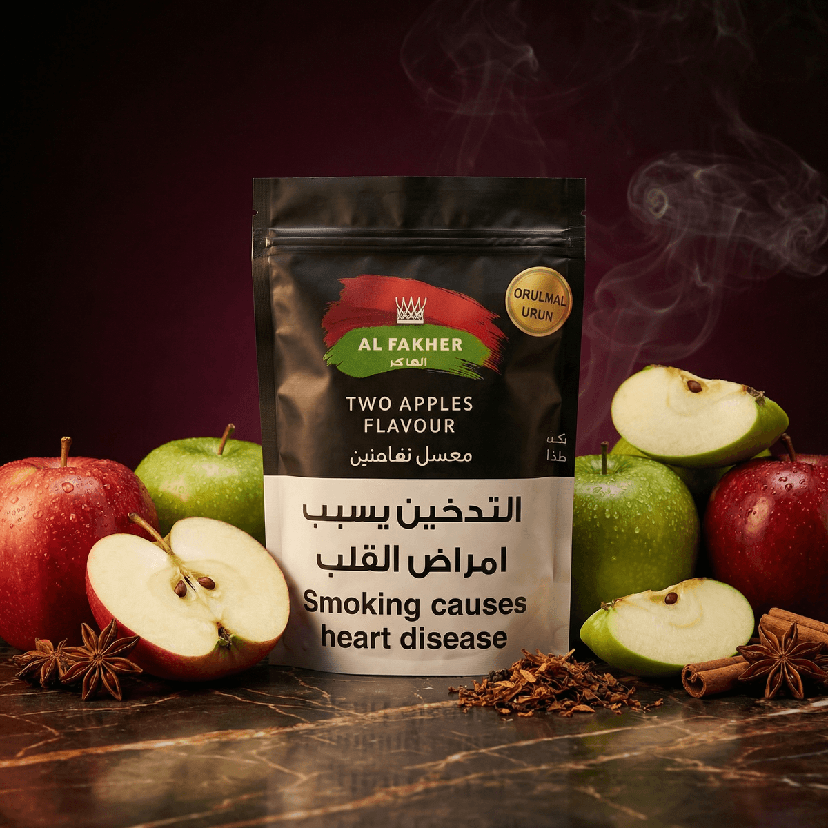 Al Fakher Çift Elma 1.5 Kg